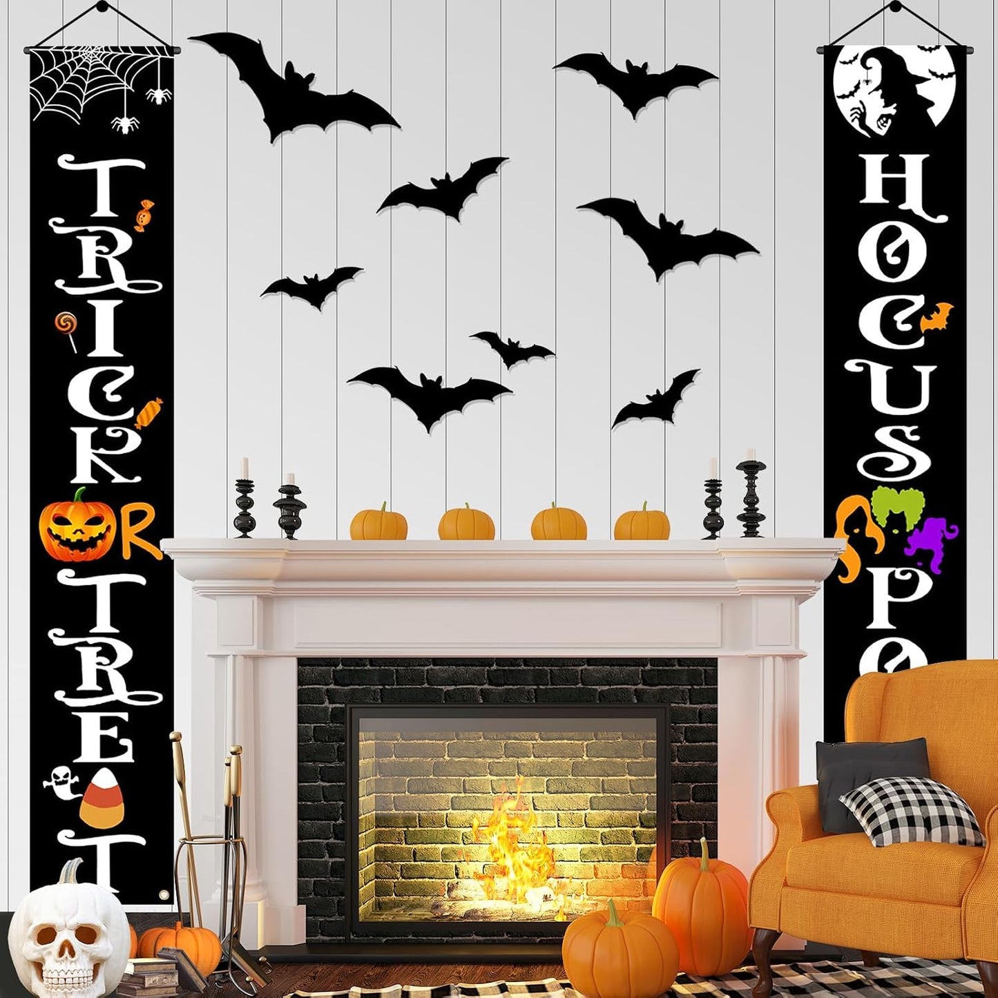 Spook Up Your Space! 🎃 70-Inch Hanging Halloween Door Banner - Perfect for Indoor & Outdoor Fun! 🕷️👻 #HalloweenDecor #PartyReady