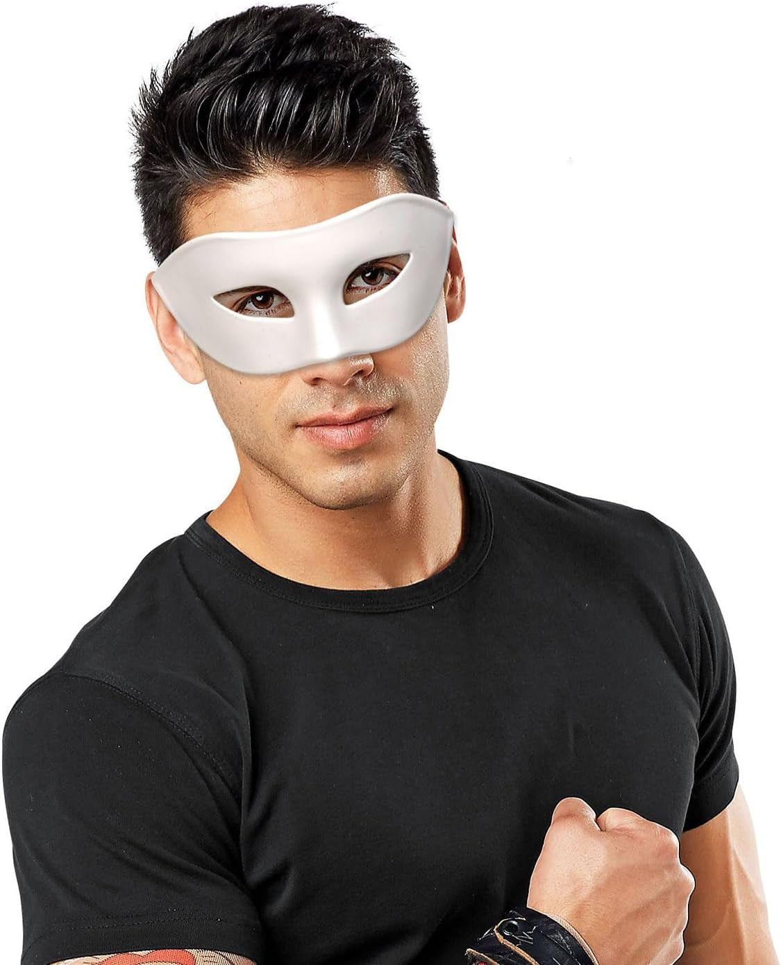 Men'S Masquerade Mask Half Face Mask for Ball Proms and Halloween