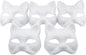 Fox Mask DIY Paintable Cosplay Accessories Mask for Party Masquerade Costume Halloween, Pack of 5