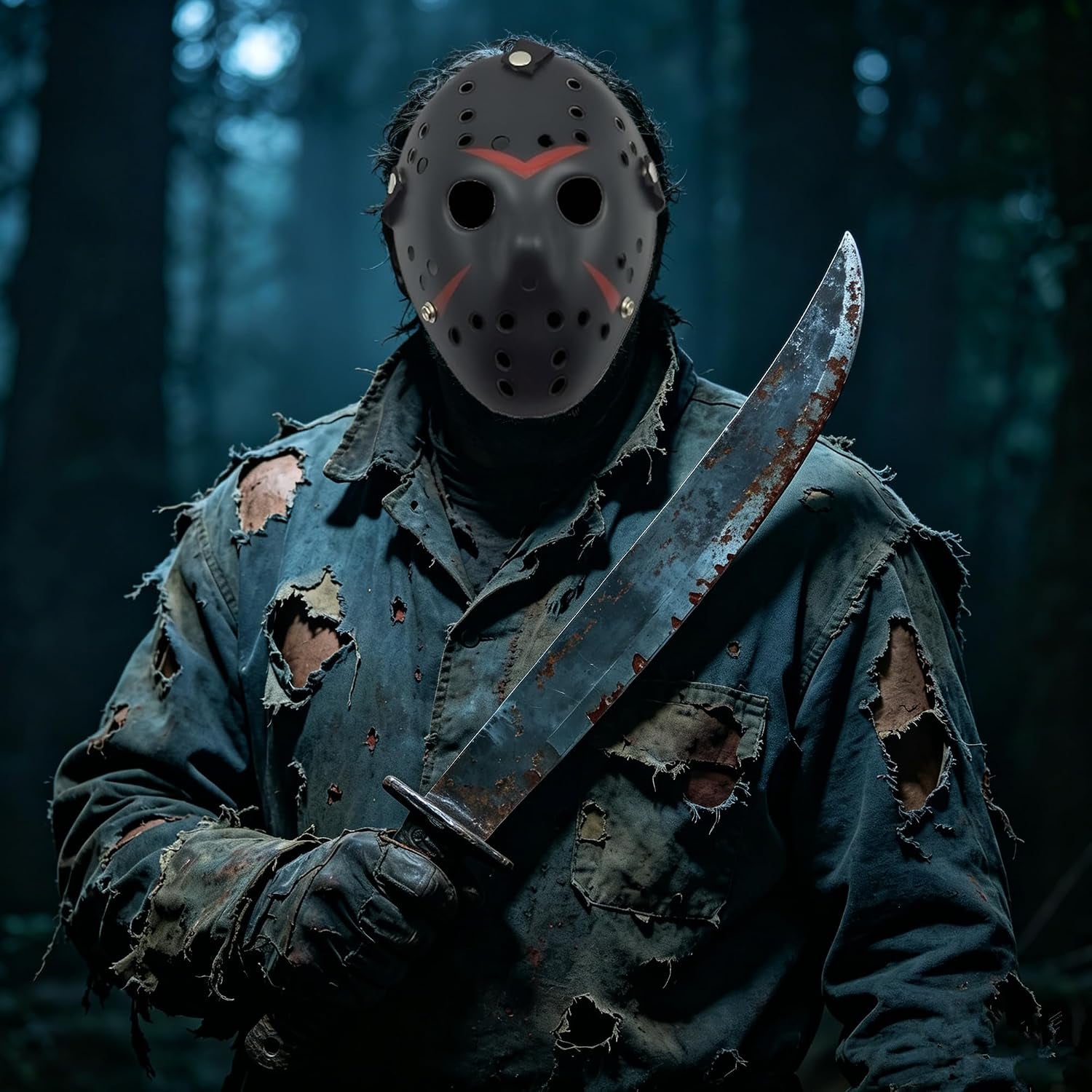 Halloween Mask Horror Hockey Mask Halloween Masquerade Party Cosplay Prop Costume Mask