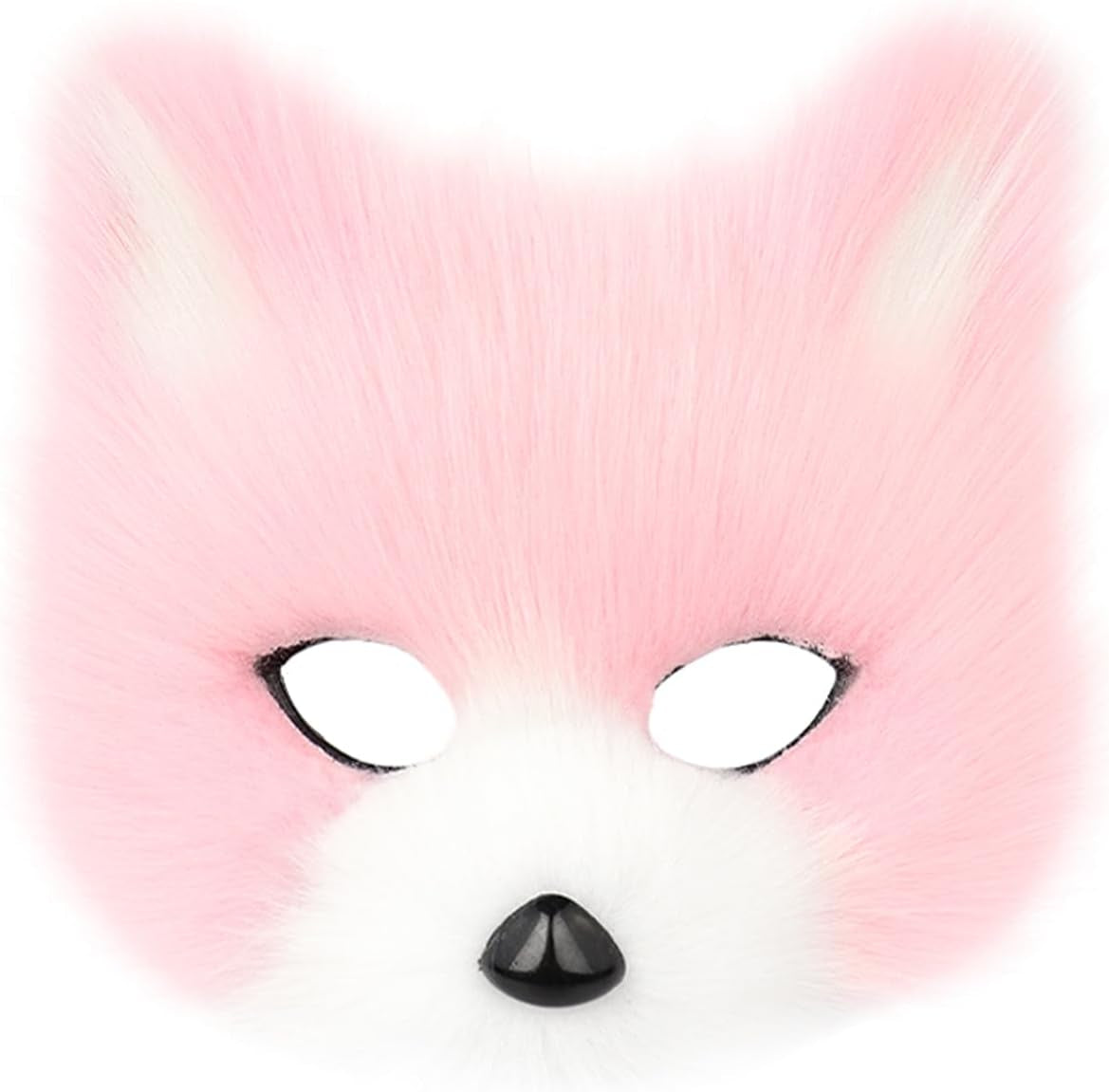 Get Ready for Halloween with This Adorable Faux Fur Fox Mask, Fluffy Tail, and Leather Necklace Set! 🎉🦊✨ #CostumeGoals #HalloweenVibes