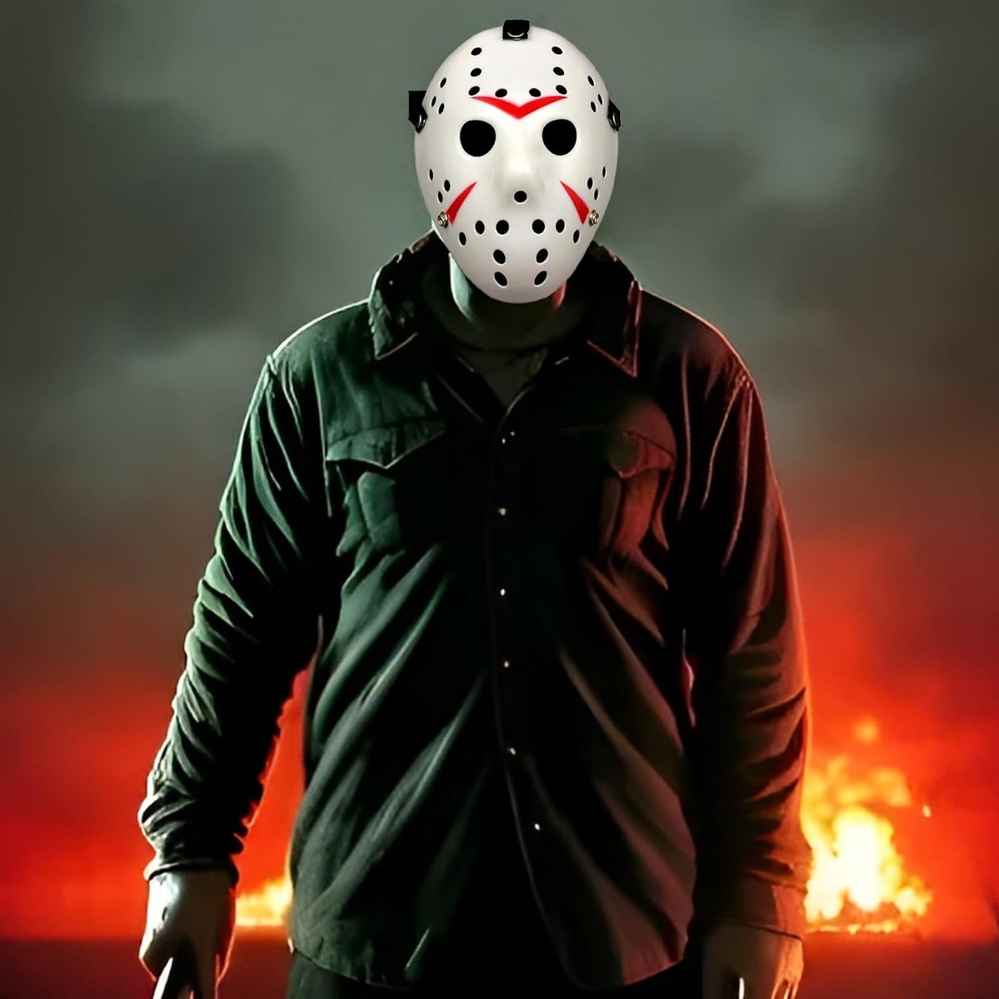 Halloween Mask Horror Hockey Mask Halloween Masquerade Party Cosplay Prop Costume Mask