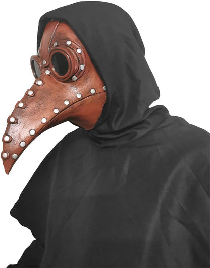 Unleash Your Inner Plague Doctor with This Epic Long-Nose Beak Mask! Perfect for Cosplay, Steampunk Vibes, and Halloween Fun! 🎭✨