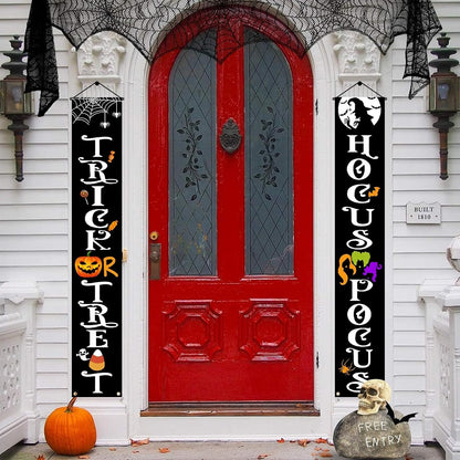 Spook Up Your Space! 🎃 70-Inch Hanging Halloween Door Banner - Perfect for Indoor & Outdoor Fun! 🕷️👻 #HalloweenDecor #PartyReady
