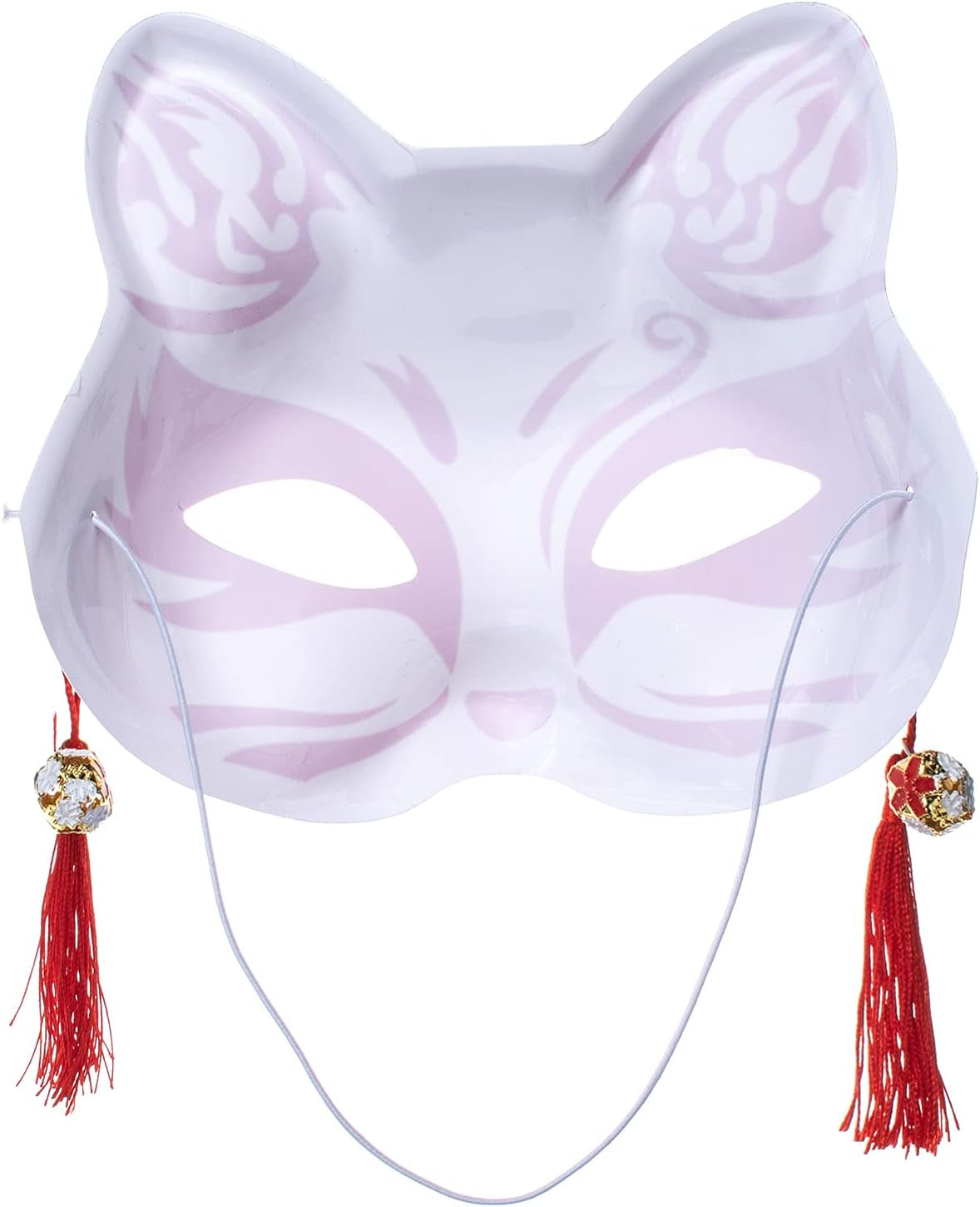 Japanese Kitsune Inu Boku Fox Cat Cute Cosplay Half Mask Masquerade Christmas