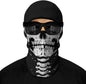 3D Balaclava Ski Mask Motorcycle Full Face Mask Outdoor Tactical Hood Headwear Mask Ghosts Skull Mask Men Women for Halloween