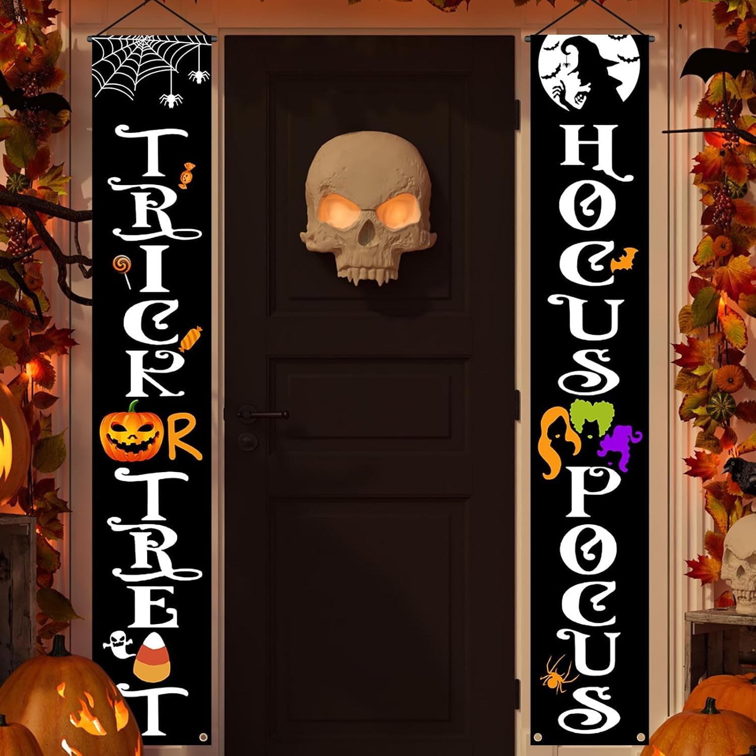 Spook Up Your Space! 🎃 70-Inch Hanging Halloween Door Banner - Perfect for Indoor & Outdoor Fun! 🕷️👻 #HalloweenDecor #PartyReady