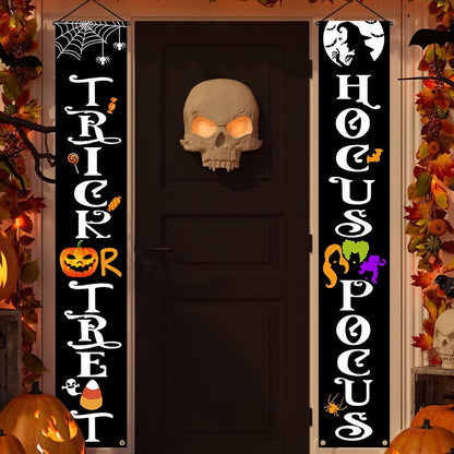 Spook Up Your Space! 🎃 70-Inch Hanging Halloween Door Banner - Perfect for Indoor & Outdoor Fun! 🕷️👻 #HalloweenDecor #PartyReady