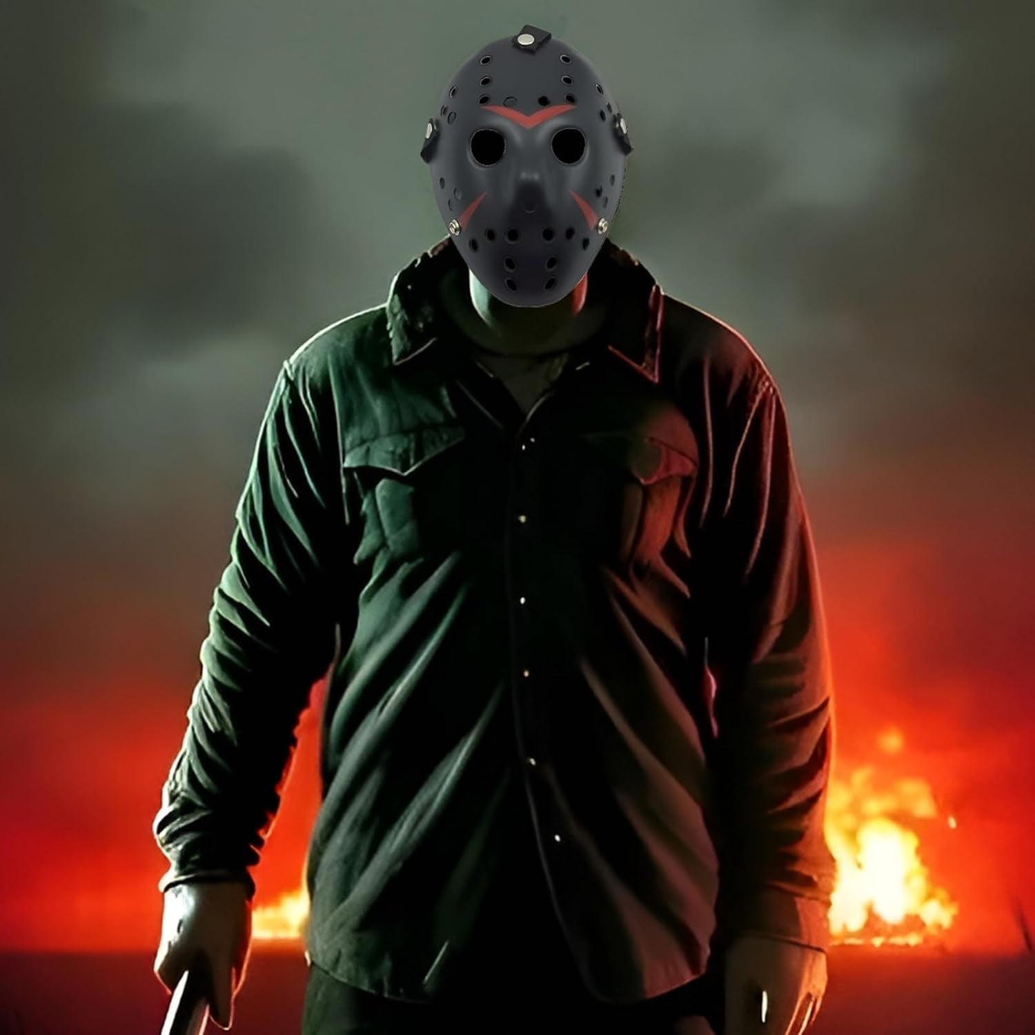 Halloween Mask Horror Hockey Mask Halloween Masquerade Party Cosplay Prop Costume Mask