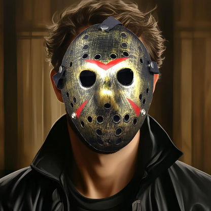 Halloween Mask Horror Hockey Mask Halloween Masquerade Party Cosplay Prop Costume Mask