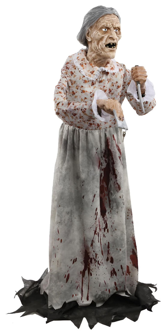 Granny Bates Halloween Decoration
