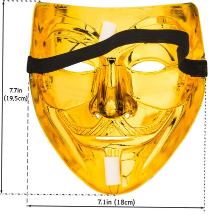 V for Vendetta Mask Anonymous Guy Fawkes Halloween Mask Hacker