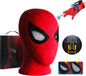 Unleash Your Inner Hero with the Spider Hero Mechanical Eyes Homecoming Mask - A Must-Have Cosplay Prop with Moving Lenses!