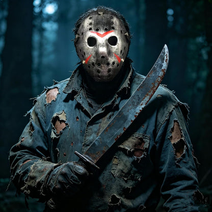 Halloween Mask Horror Hockey Mask Halloween Masquerade Party Cosplay Prop Costume Mask