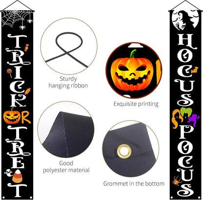 Spook Up Your Space! 🎃 70-Inch Hanging Halloween Door Banner - Perfect for Indoor & Outdoor Fun! 🕷️👻 #HalloweenDecor #PartyReady