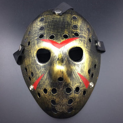 Halloween Mask Horror Hockey Mask Halloween Masquerade Party Cosplay Prop Costume Mask