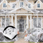 1000 Sqft Spider Webs Halloween-Decorations Halloween Spider Web Cobwebs Halloween Decorations with 40 Fake Spiders Super Stretch Cobwebs for Halloween Decor Outdoor