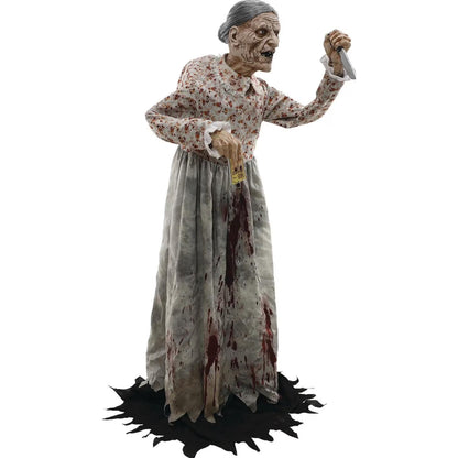 Granny Bates Halloween Decoration