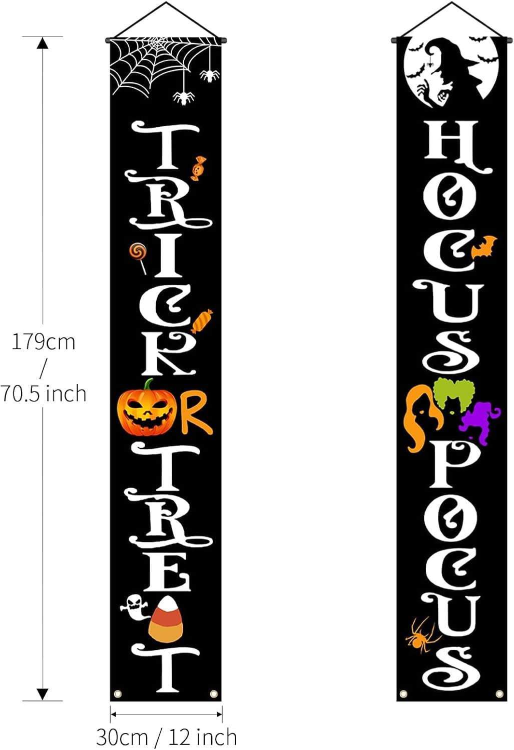 Spook Up Your Space! 🎃 70-Inch Hanging Halloween Door Banner - Perfect for Indoor & Outdoor Fun! 🕷️👻 #HalloweenDecor #PartyReady