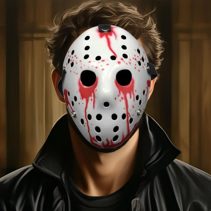 Halloween Mask Horror Hockey Mask Halloween Masquerade Party Cosplay Prop Costume Mask