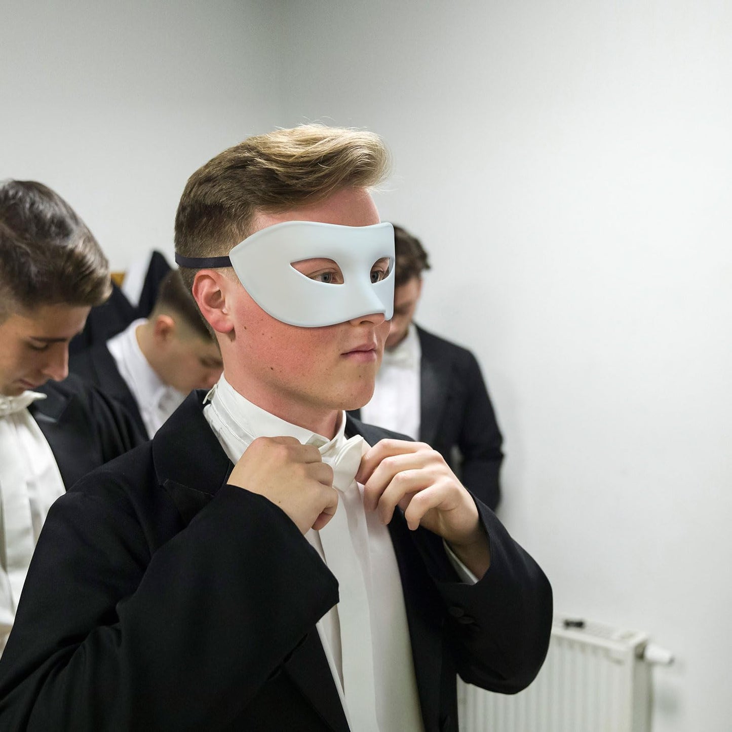 Men'S Masquerade Mask Half Face Mask for Ball Proms and Halloween