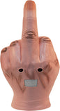 Middle Finger Funny Head Mask Costume Party Prop Adult Middle Finger Mask