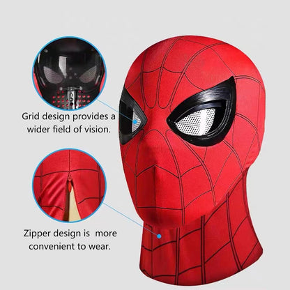 Unleash Your Inner Hero with the Spider Hero Mechanical Eyes Homecoming Mask - A Must-Have Cosplay Prop with Moving Lenses!