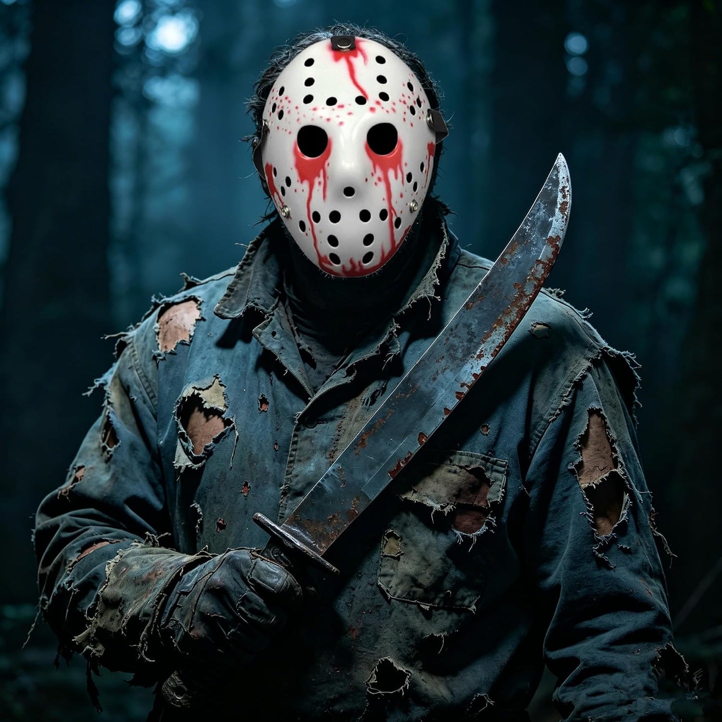 Halloween Mask Horror Hockey Mask Halloween Masquerade Party Cosplay Prop Costume Mask